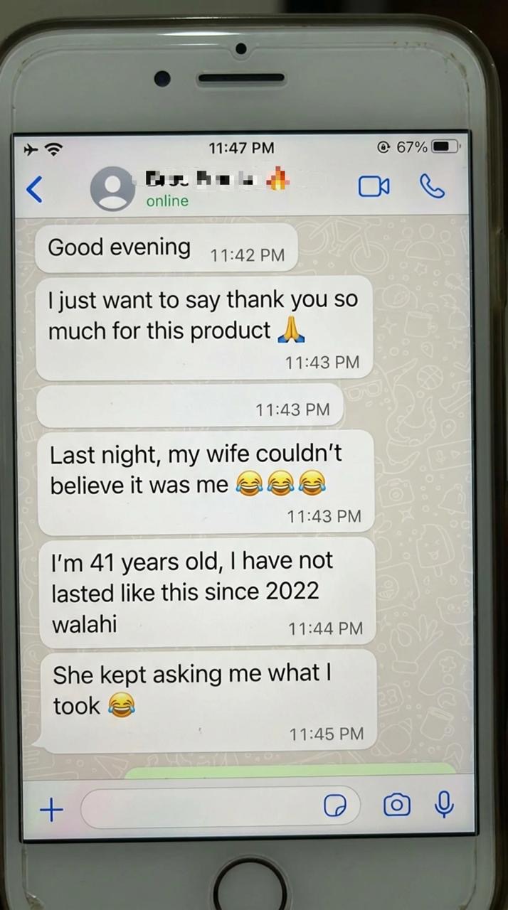 Customer testimonial